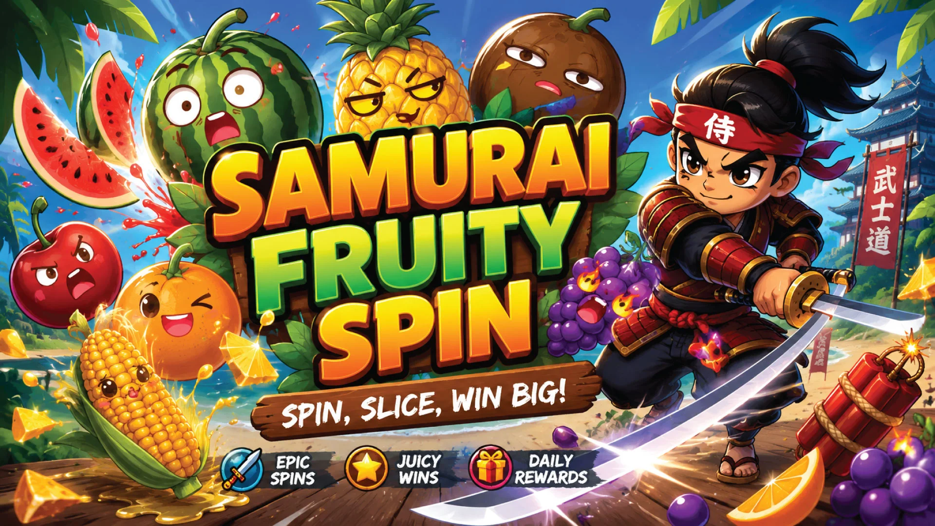Samurai Fruity Spin