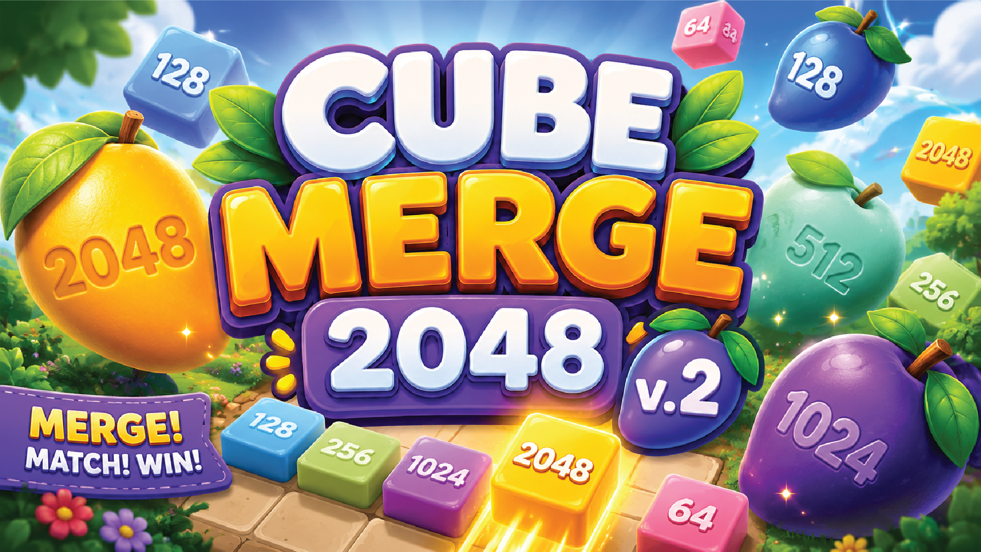 Cube Merge2048 v2